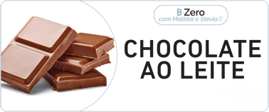 CHOCOLATE AO LEITE ZERO AÇÚCAR