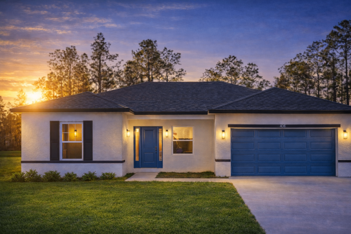 Casa moderna na Flórida construída pela Bravia Group