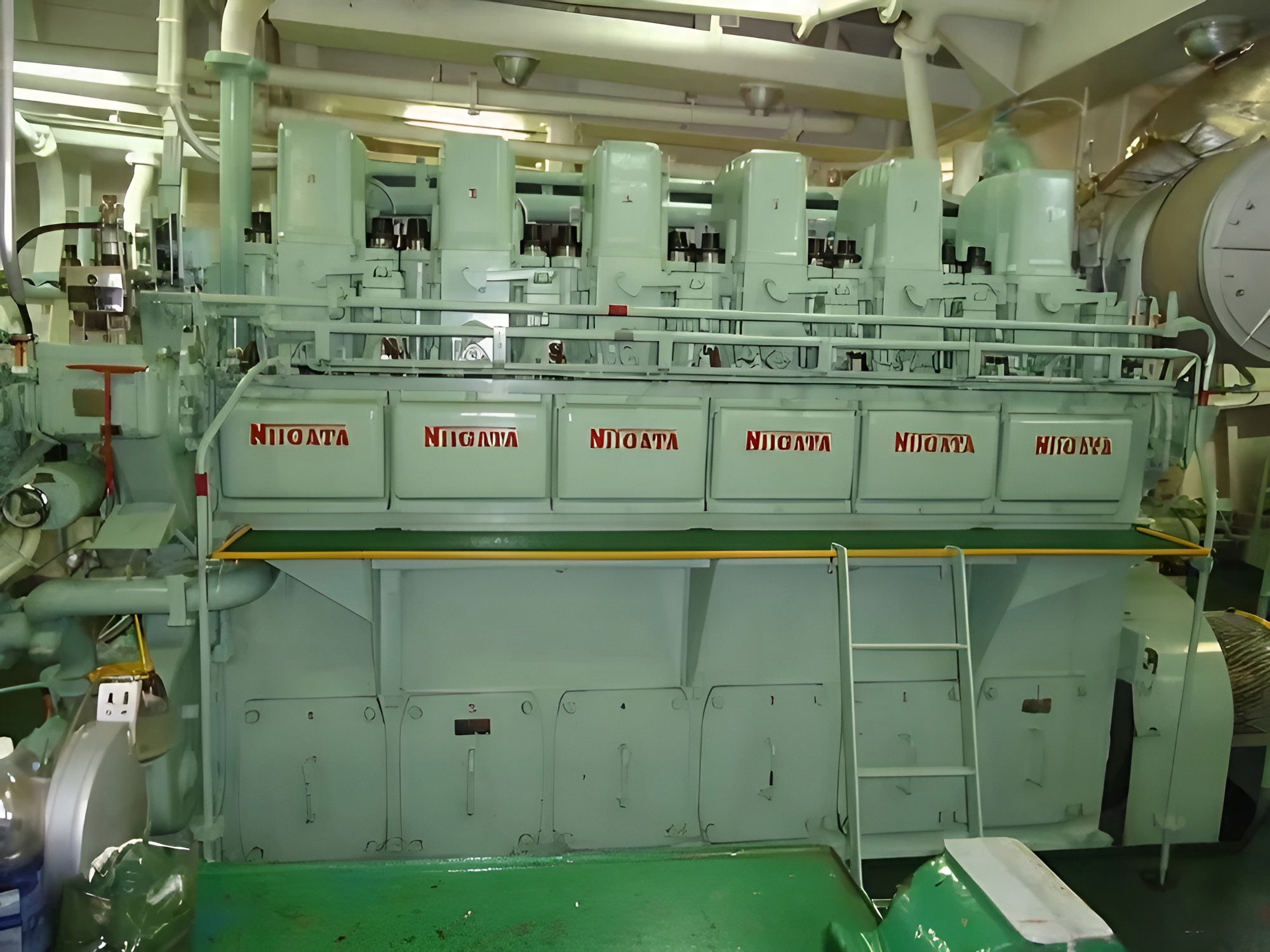 Niigata 6L28HX medium speed industrial diesel HFO generator