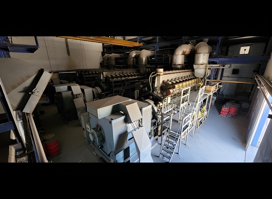 MAN B&W 18V 32/40 medium speed industrial diesel HFO generator