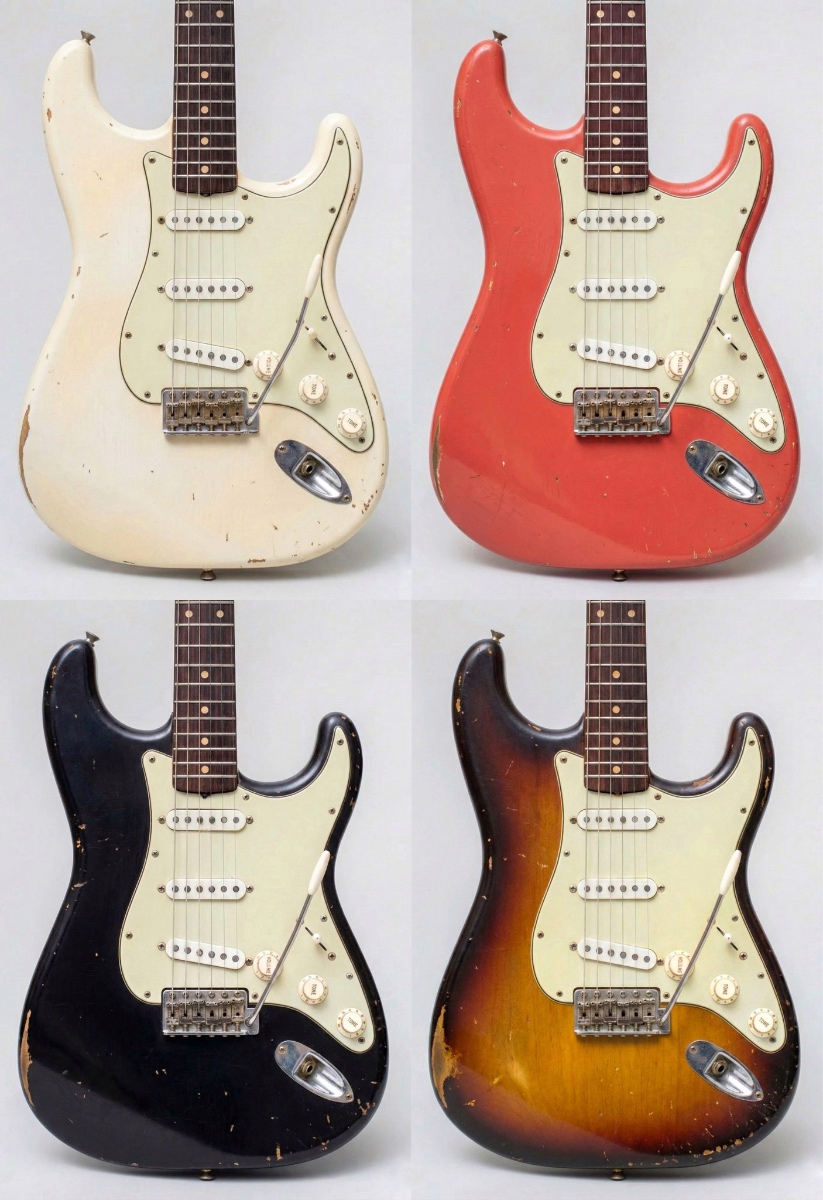 Custom Relic Guitars Detail