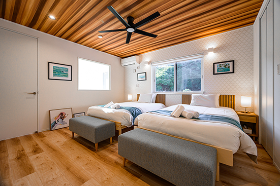 ゲストベッドルーム