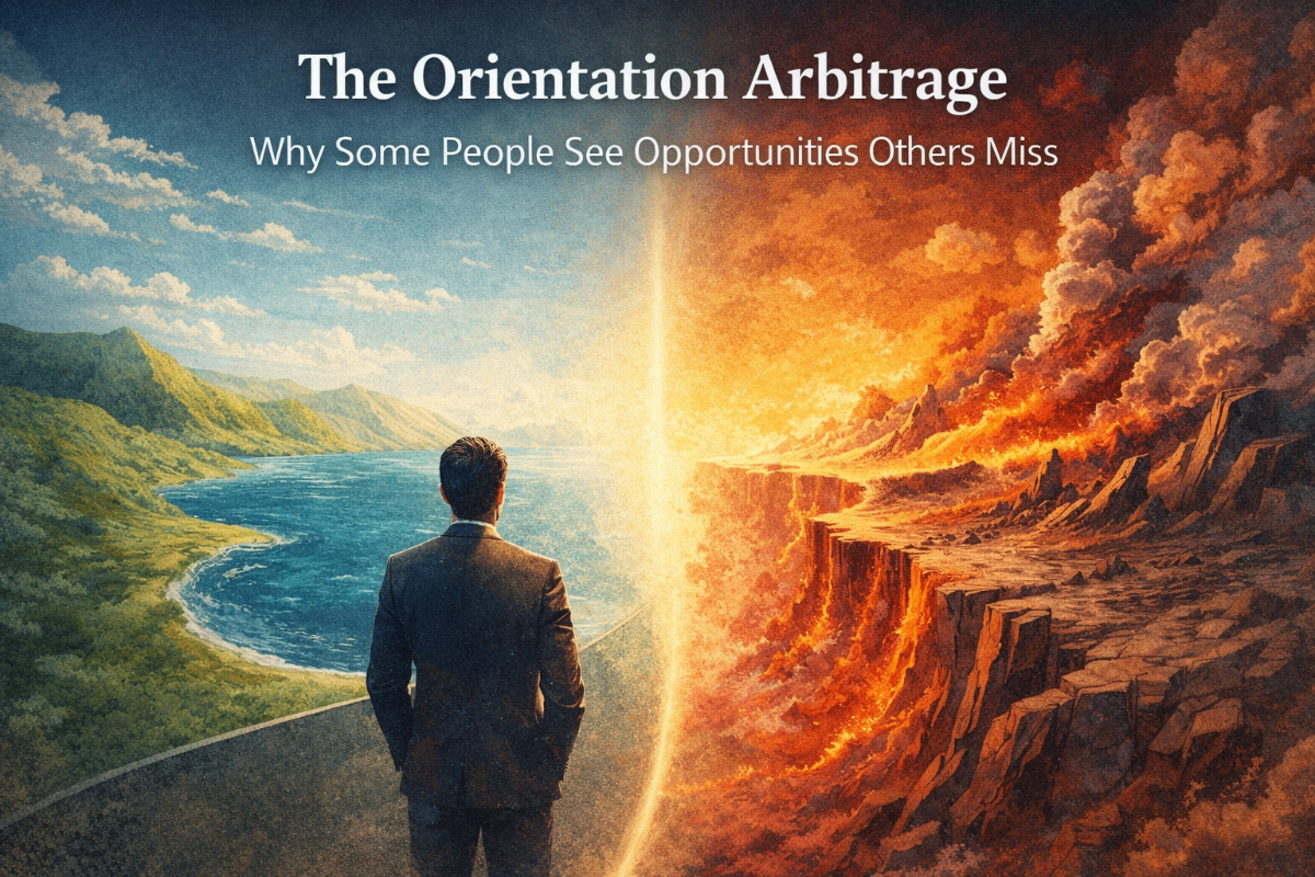 The Orientation Arbitrage: Why Some People See Opportunities Others Miss