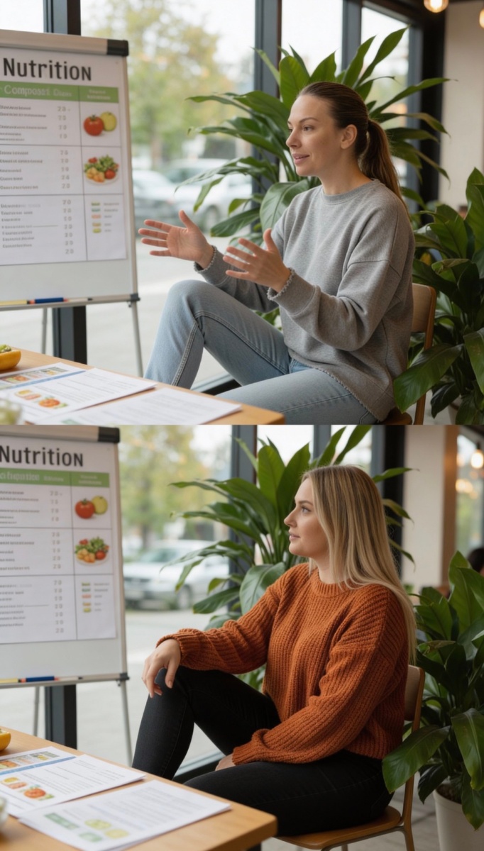 Sofia — nutritionist with cosmetology background