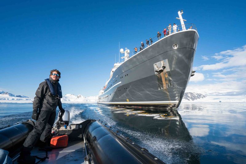 Wake each morning in a new private lagoon aboard your yacht.