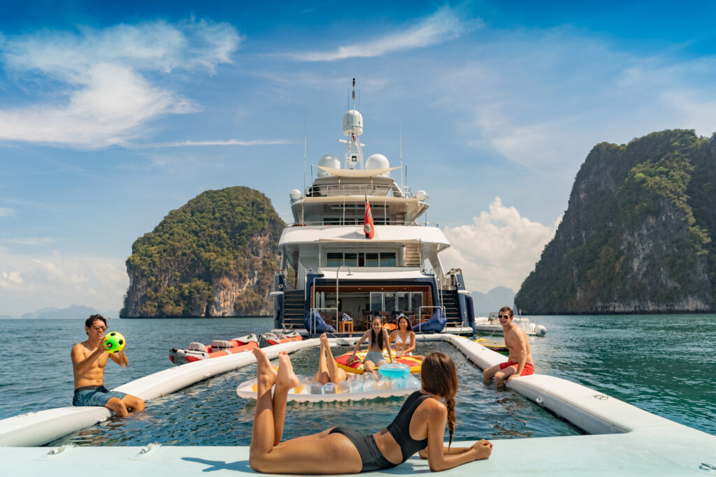 Discover ancient cultures and pristine reefs from your private yacht.