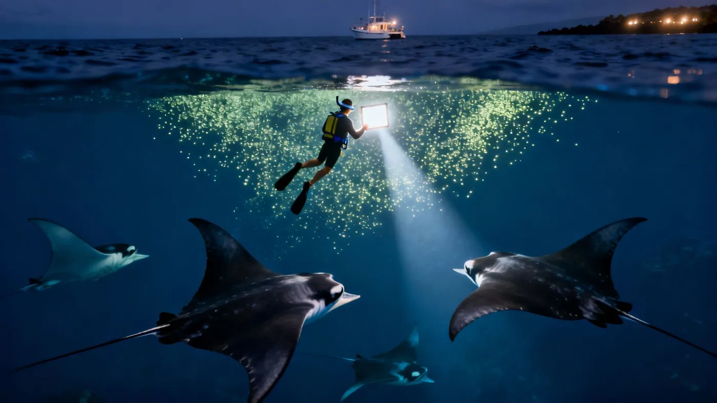 Manta Ray Night Snorkel