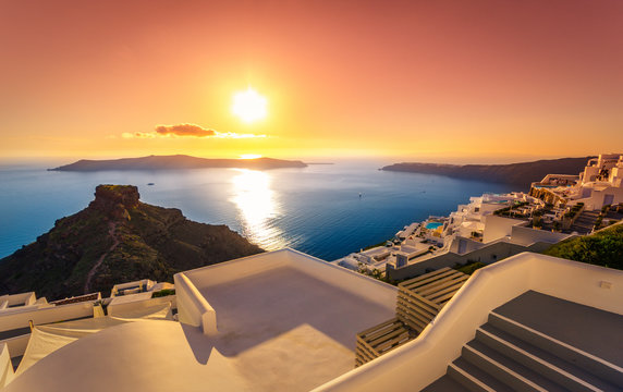 Santorini Caldera Sunset
