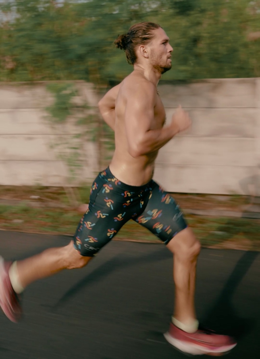 Kieran Hedley competing