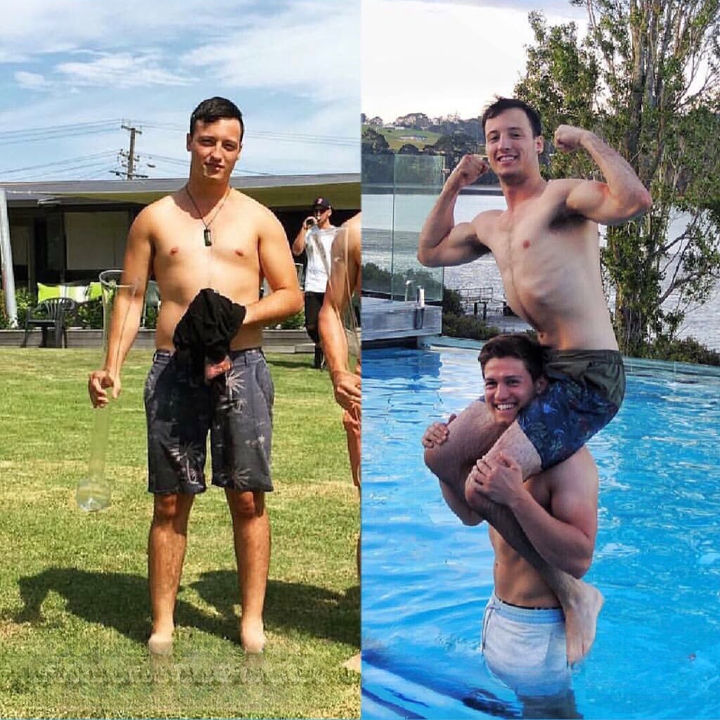 Stephen H. transformation - before and after