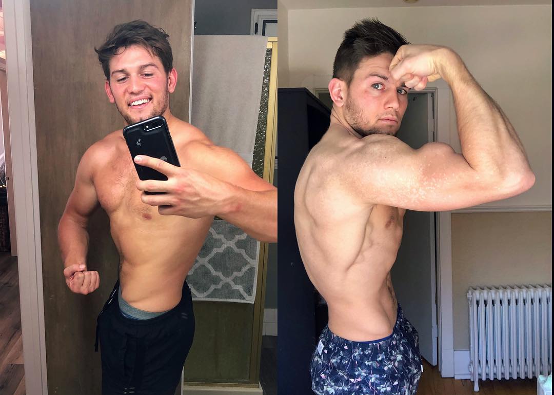 Kiran H. transformation - before and after