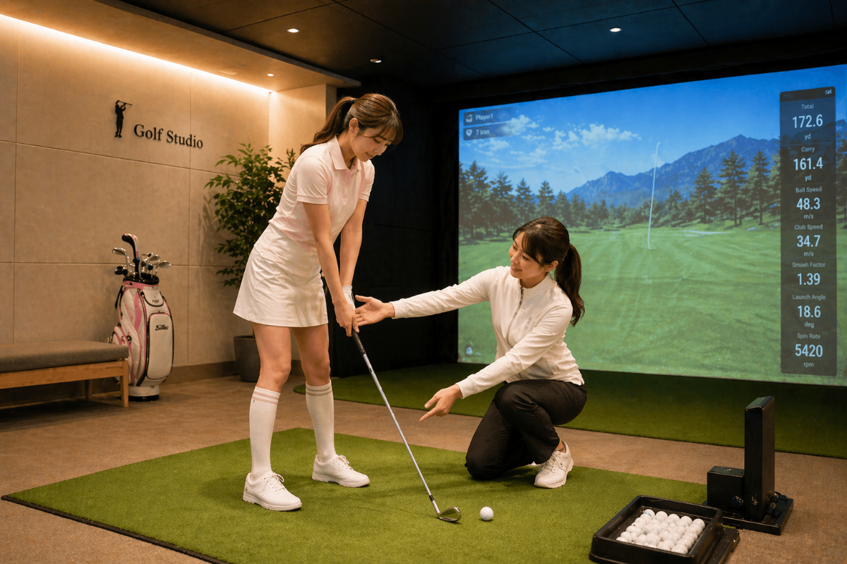 プロのマンツーマン指導