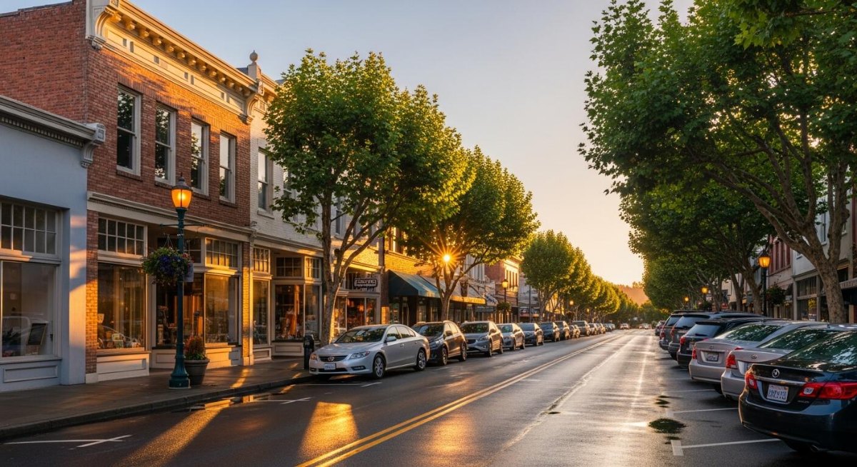 Silicon Valley retail shopping center