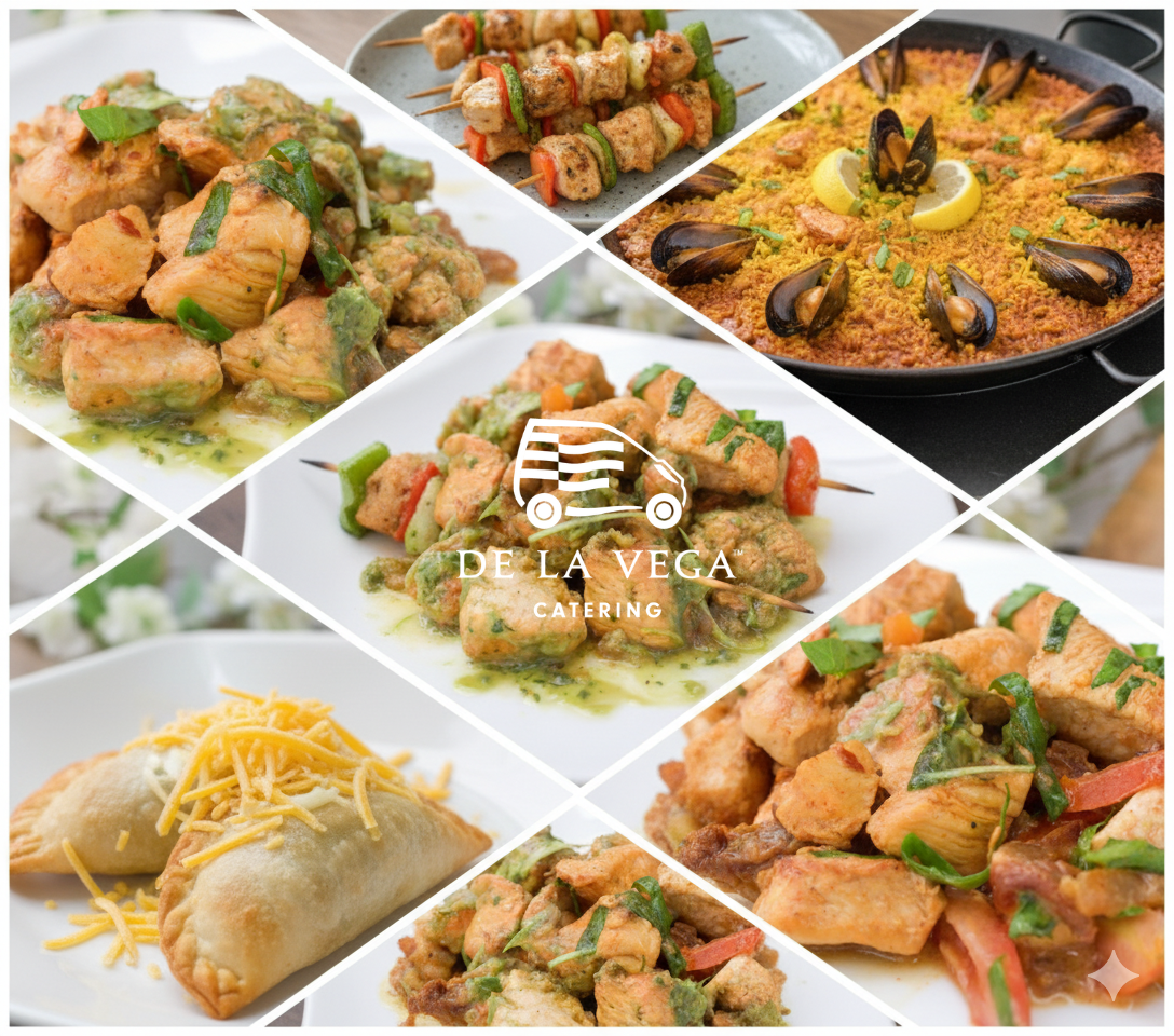 Office meeting catering lunch spread