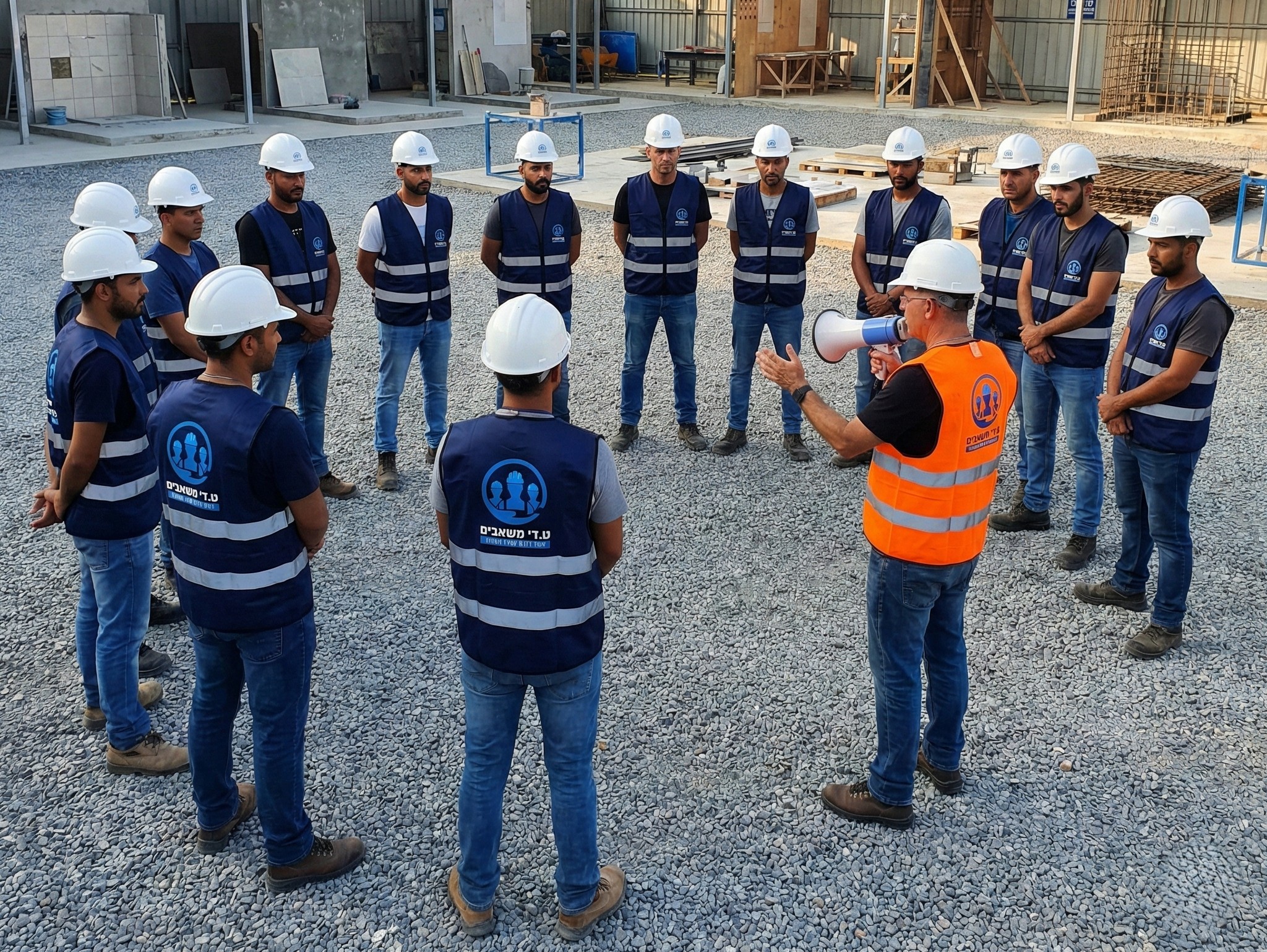 צוות עובדי ט.ד.י משאבים בשטח