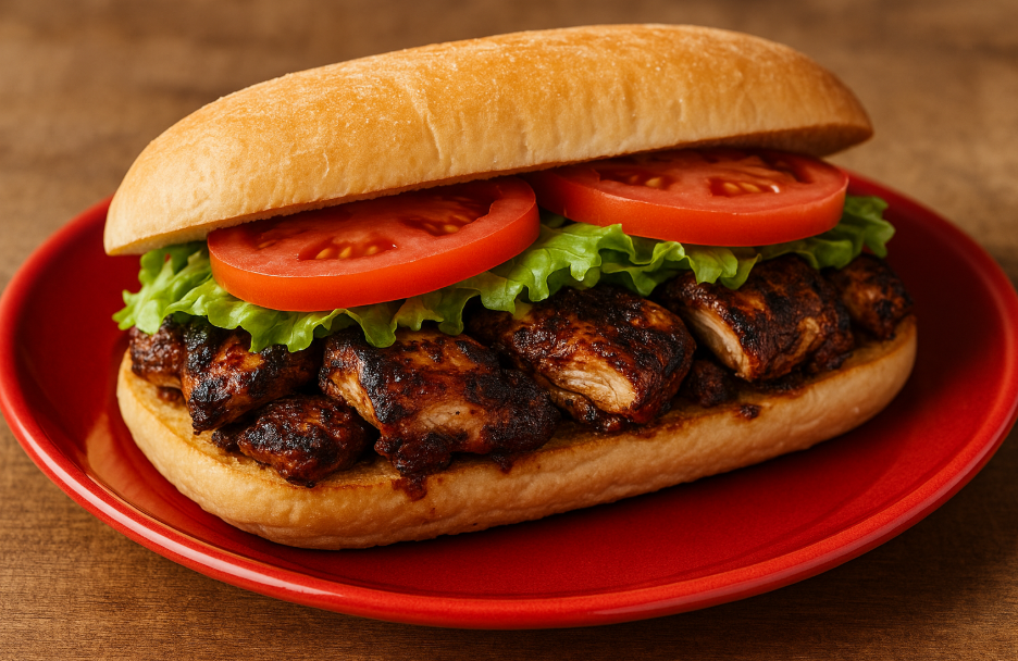 Jamaican Jerk Chicken Sandwich