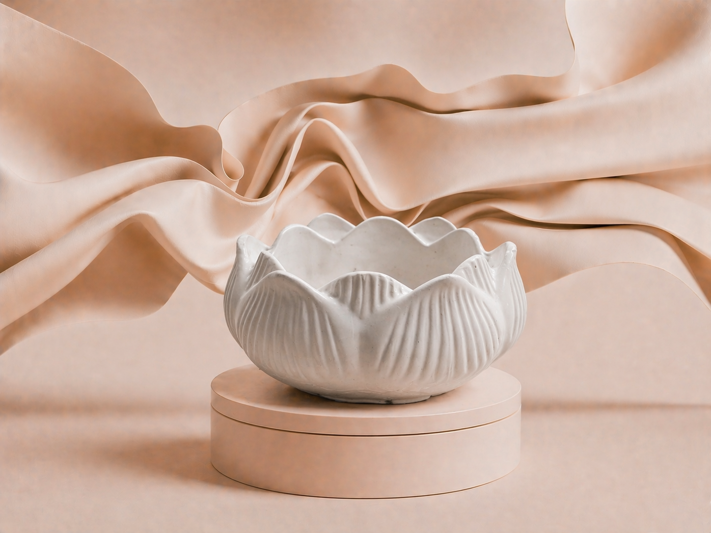 Harmonious Lotus Jar