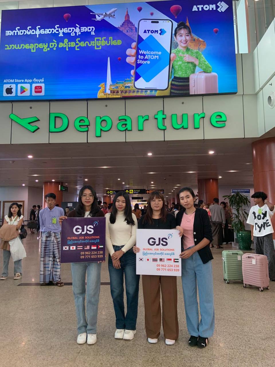 Korea Departure Ceremony