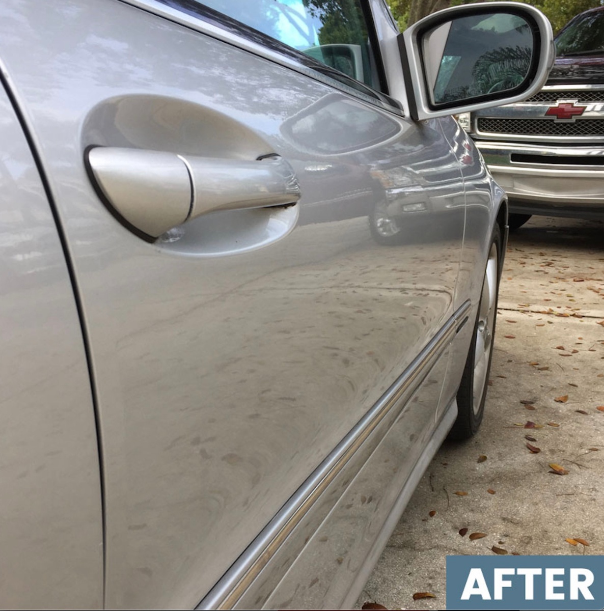After collision repair - restored vehicle