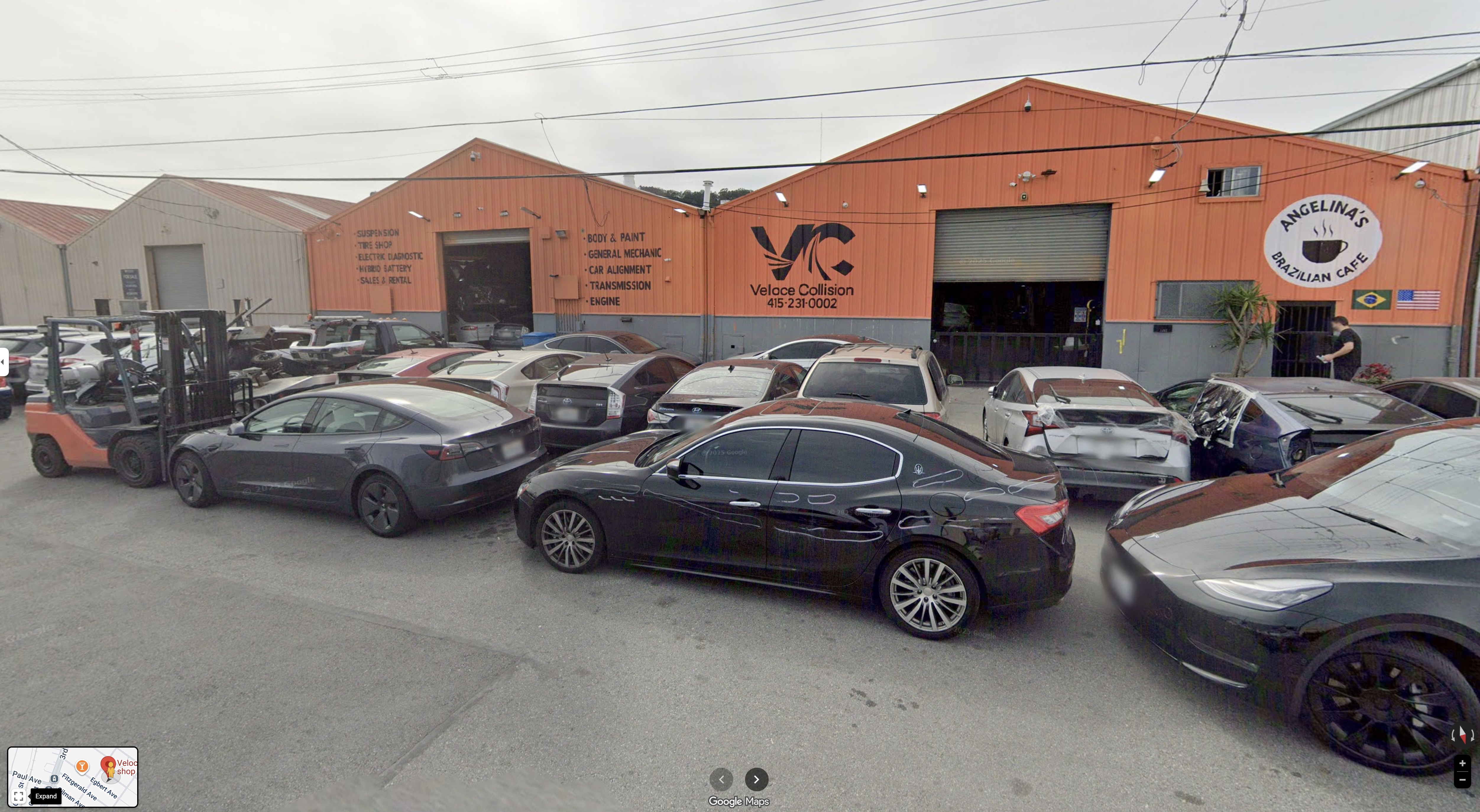 Veloce Collision Storefront