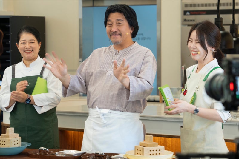 에드워드 리 와 함께 한 풀무원 행사