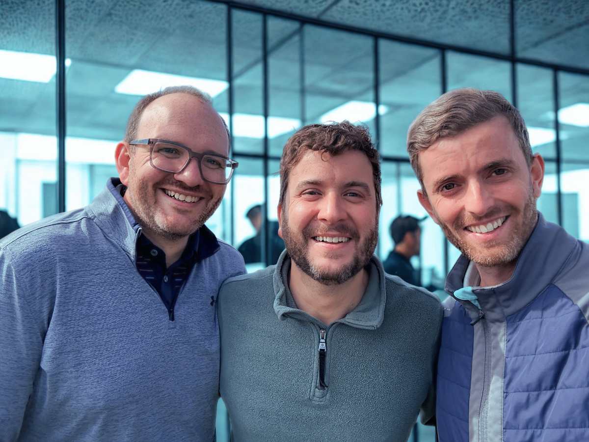 SiteSpring founders John, Ben and Ste