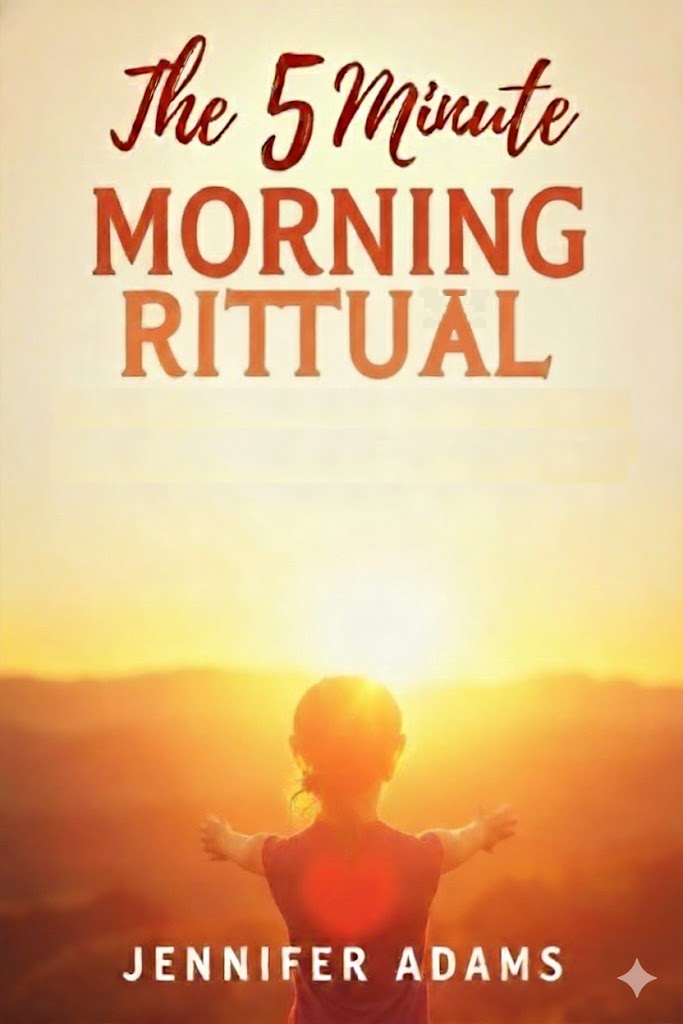 The 5-Minute Morning Ritual book cover by Jennifer Adams - Media Press Gallery success story