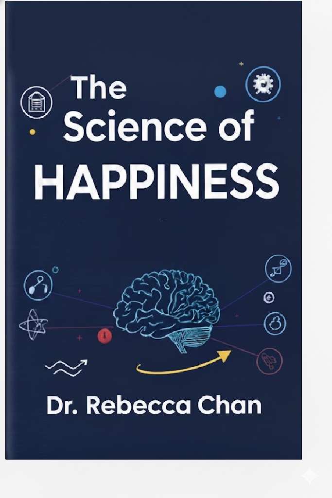 The Science of Happiness book cover by Dr. Rebecca Chen - Media Press Gallery success story