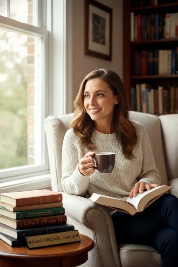 Sarah Mitchell - Author testimonial