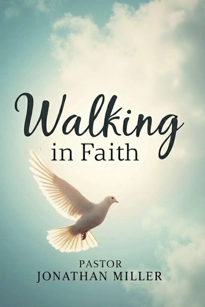 Walking in Faith book cover by Pastor Jonathan Miller - Media Press Gallery success story