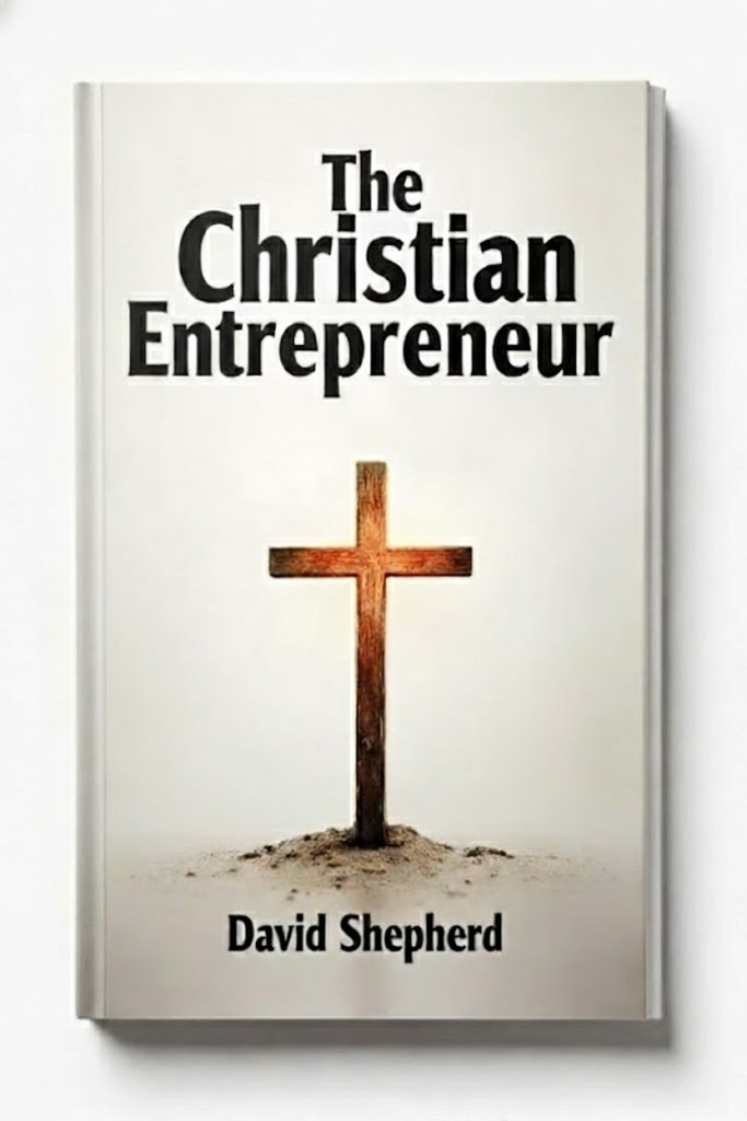 The Christian Entrepreneur book cover by David Shepherd - Media Press Gallery success story
