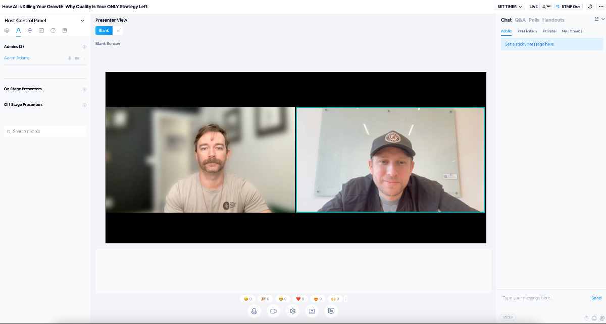 Partnership Webinar Success