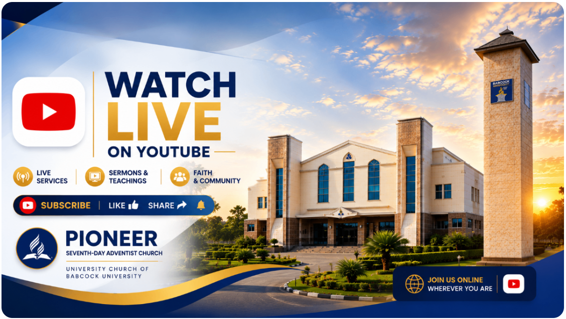 Pioneer SDA Church YouTube live stream worship service