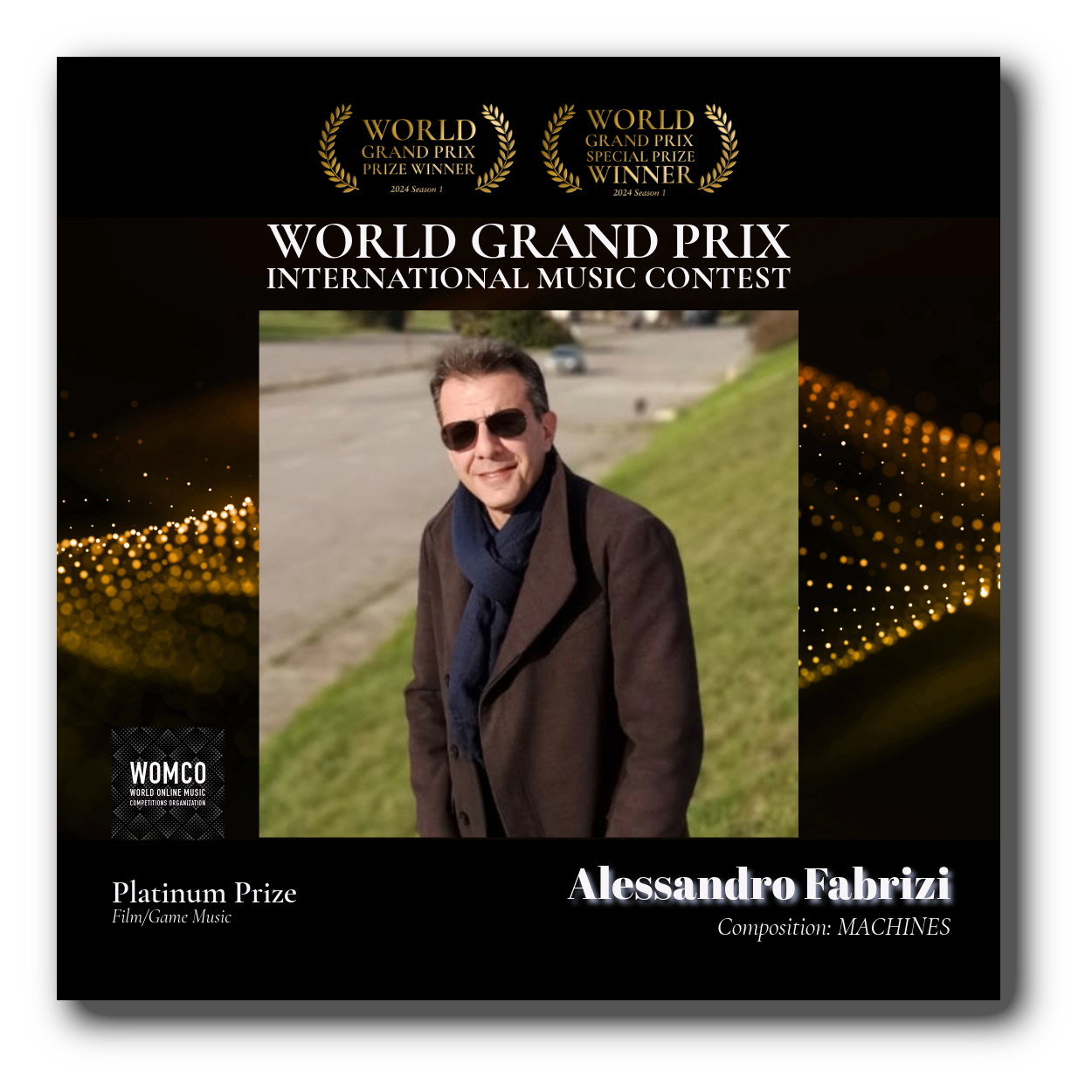 "Platinum Prize" and "Special Creativity Award" at the "WORLD GRAND PRIX International Music Contest" 2024