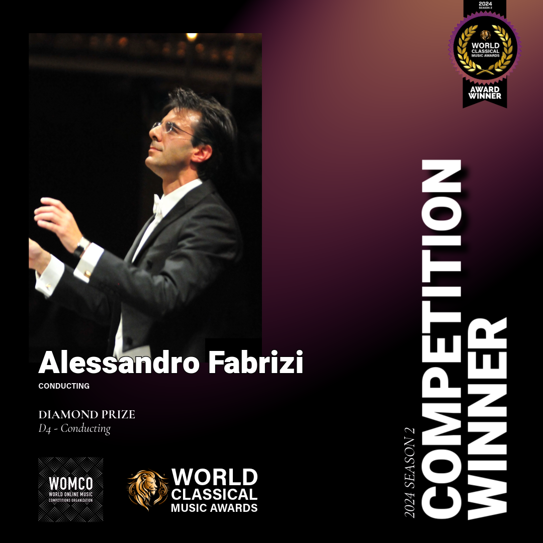 First Prize "Diamond Prize" at the "WORLD CLASSICAL Music Awards" 2024