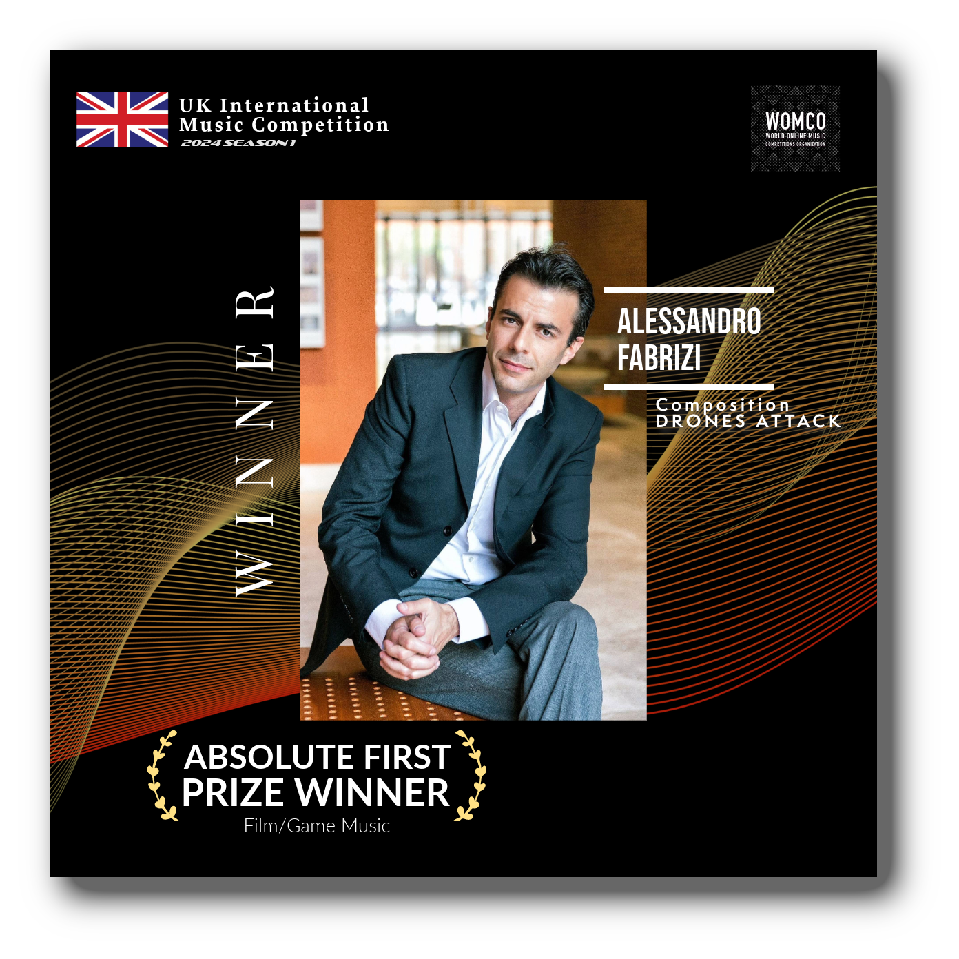 First Prize and "Excellent Creativity Special Prize" at the "UK International Music Competition" 2024