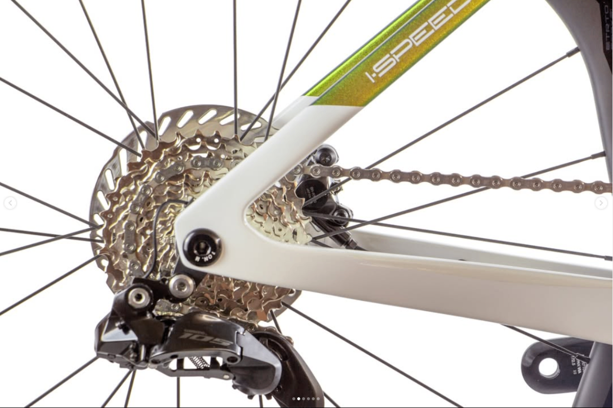 HEAD I-Speed 3.0 - Shimano 105 Di2 bagskifter detalje