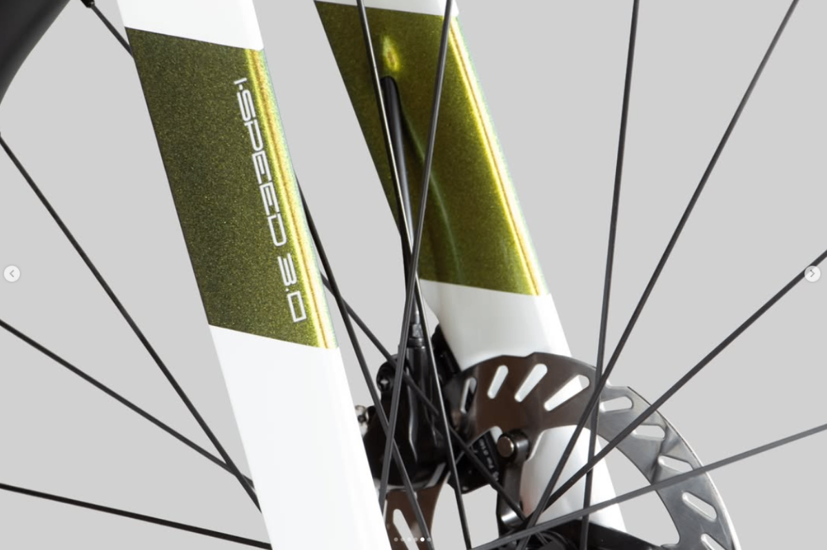 HEAD I-Speed 3.0 - ramme og diskbremse detalje