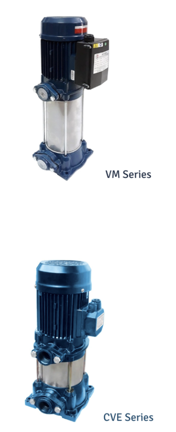 Bơm trục đứng cánh inox - Bơm được nước nóng CVL/CVLAS - 2