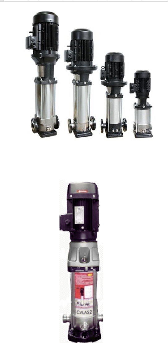 Bơm trục đứng cánh inox - Bơm được nước nóng CVL/CVLAS