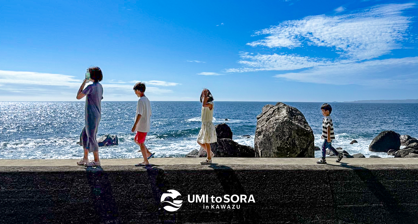 すぐそこは海の様子