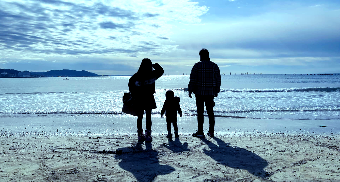 おだやかな海の眺め