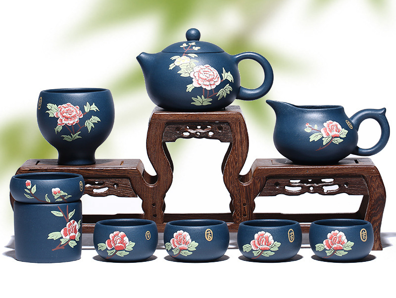 Bộ Ấm Chén Mẫu Đơn Tây Thi