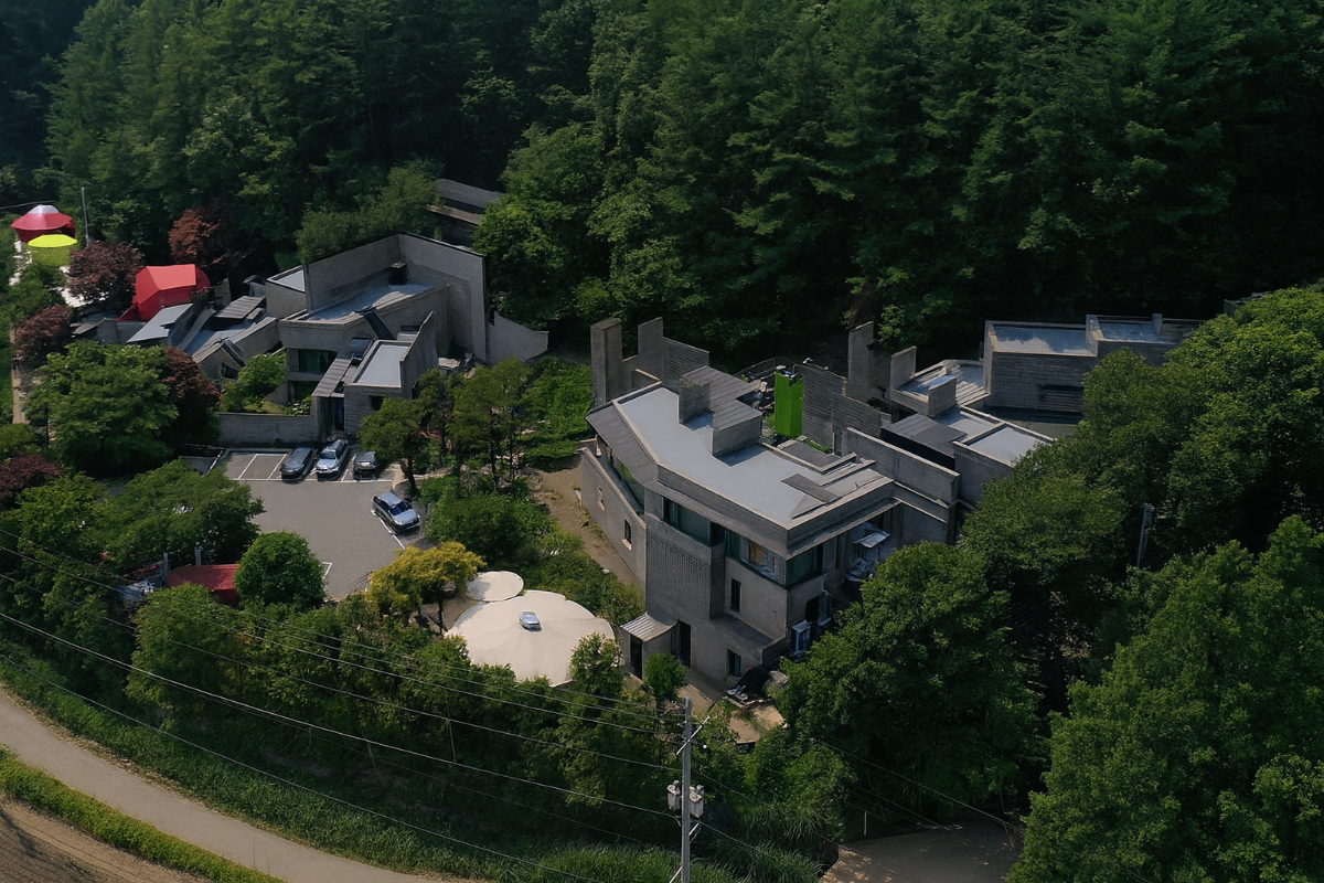 생각속의집 펜션 전경 8