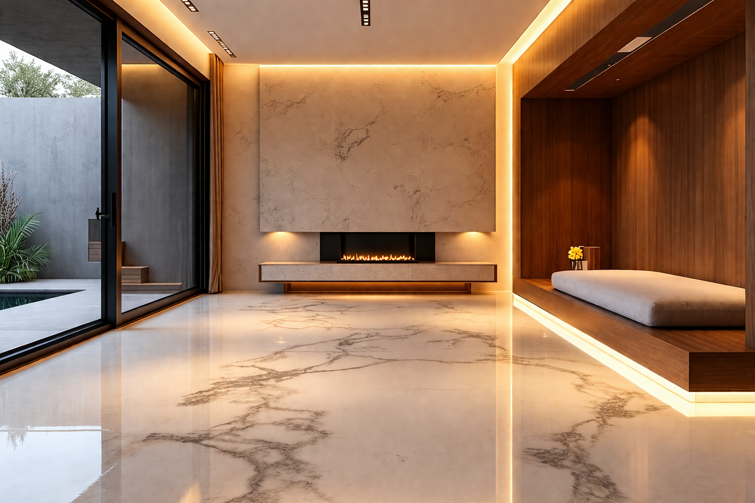 Full-Room Resin Interiors