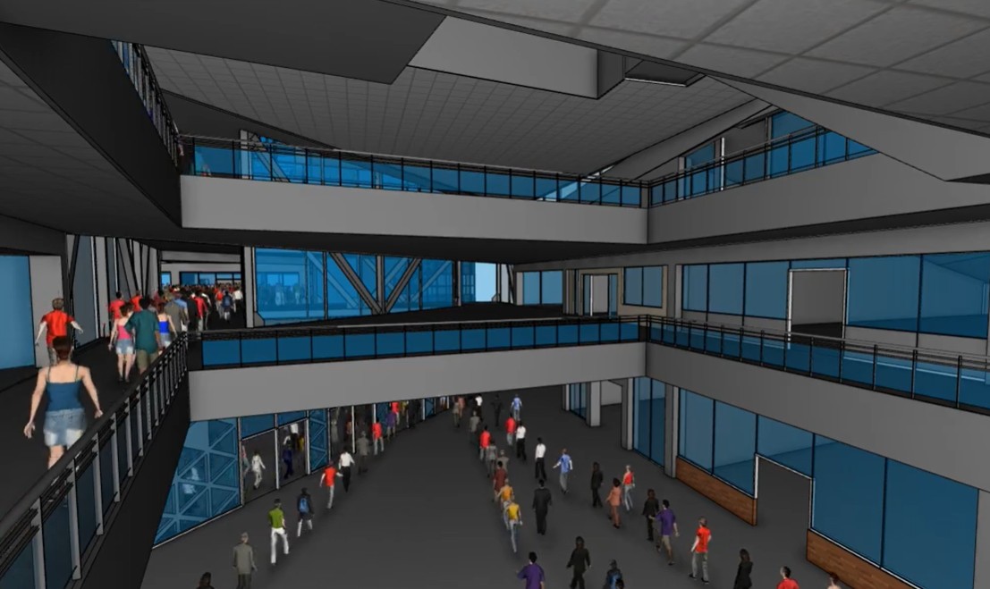 피난 시뮬레이션