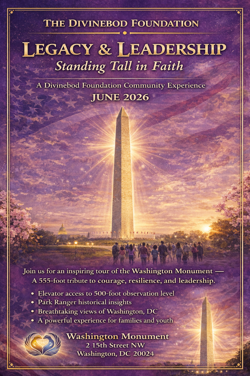 Legacy & Leadership: Standing Tall in Faith Event Flyer