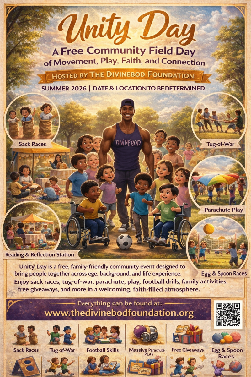 Unity Day Community Field Day Event Flyer