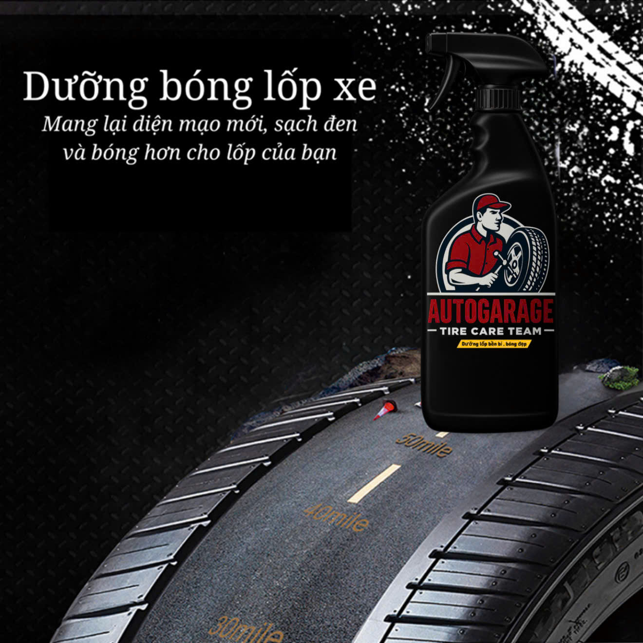 Dưỡng lốp AutoGarage