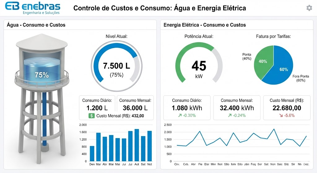 Plataforma Enelog Dashboard